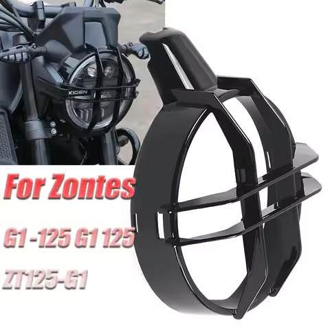 Motorcycle Headlight Protector Grille Guard Cover Protection For Zontes G1 -125 G1 125 ZT125-G1 ZT12