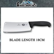 Victorinox Fibrox 18cm Kitchen Cleaver Butcher Fish Vegetable Knife 5.4003.18 Cooking Knife Kitchen 