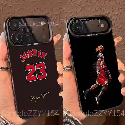 M-MichaelS No-23 J-JordanS Basketball Phone Case For iPhone 17,16,15,14,13,12,X,8,Pro,Max,Plus,E,SE4