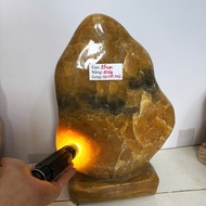 Super beautiful feng shui stone plant, height 35, weight 10kg, including Nghinh Phuc Palace ( Welcom