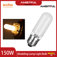 Godox 150W E27 Pro Studio Strobe Flash mô hình ánh sáng đèn bóng đèn chiếu sáng De300 de400 sk300 SK