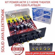 KIT POWER SPEAKER AKTIF 2.1 DMS5200 TR FINAL KIT HOME THEATER TRANSISTOR FINAL DMS 5200 DMS-5200 POW