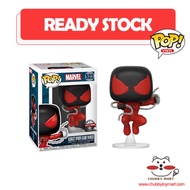 【Ready Stock】Funko Pop Marvel 80th - Scarlet Spider Kaine Parker #523 Special Edition 100% Genuine