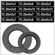 skeleton oil seal TC 20x41x7 20x42x6 20x42x7 20x42x8 20x42x10 20x42x12 20x43x7 20x44x7 20x45x5 20x45