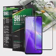 NISDA 完美滿版玻璃保護貼 for OPPO Reno 6Z / 5Z 使用-黑色