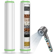 MEKO Pack de 2 filtros solo para ducha de mano con ASIN [B0CGHXYM1Y], [B0D3V9W5P5] de MEKO, 15 capas