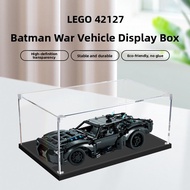 Acrylic Display Case for Lego 42127 Batman Tank Dust Cover Storage Organizer Transparent Protection 