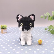 【現貨】 小小一隻 乳牛貓 純手工 鉤針編織娃娃