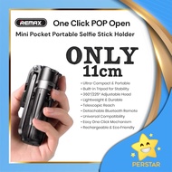 [NEW ARRIVAL] Remax P80 Aluminium Super Mini Bluetooth Pocket Selfie Stick for Travel & Daily Carry