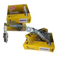 NGK SPARK PLUG (BKR5EGP) (BKR6EGP) G-POWER PLATINUM 3PCS/4PCS