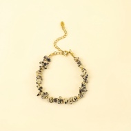 Bohemian Harmony Dalmatian Jasper Bracelet