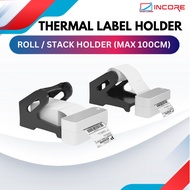 Thermal Printer Bracket 2 in 1 - Roll / Stack Paper Thermal Sticker Holder A6 Stand Holder