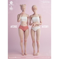 [High-End] Ready Stock worldbox 1/6 Female Body AT201 Standard Version AT202 Fat Leg Version