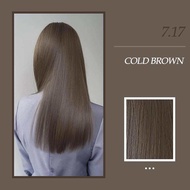 Bremod hair color 7.17 cold Brown hair dye