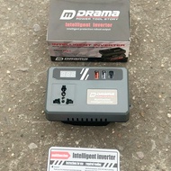 Bộ Chuyển Nguồn Điện 21V Sang 220V Drama BCN0214 Tích Hợp Sạc Nhanh USB - TYPE-C Chân Pin Phổ Thông