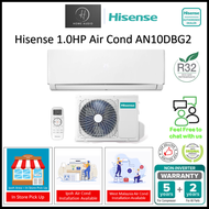 Hisense Air Cond 1.0HP R32 NON-INVERTER - AN10DBG2