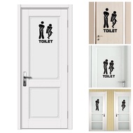 Bathroom Sign Door Number Wall Sticker D4z4