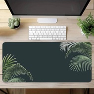 Green Leaves Large Mouse Pad New XL Computer Office Game Table Mat XXL Rubber Anti-slip Gaming Keybo