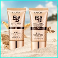 BB Cream SPF50 Gold Snail Sunscreen BB Cream Waterproof Sunblock Foundation Isolation Moisturizing BB Cream hangesg