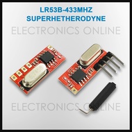RF Module Superheterodyne RF Receiver 433MHz Wireless Receiver Module RF Receiver For Arduino Module