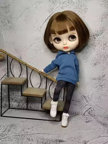 Blyth Hoodie OB24 Hooded Sweater 1/6Doll (Fit Azone,Licca,BJD,Pullip,Lati,Kurhn,ICY)