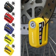 Motorcycle Alarm Wheel Disk Brake Lock Anti Theft Bicycle Alarm Disc Brake Electric Lock Waterproof 