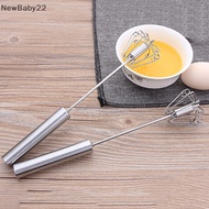 NN Brief Foamer Rotate Hand Whisk Mixer Egg Beater Milk Cream Blender SG