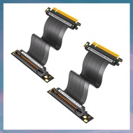 (XCTS) PCIE 4.0 16X Extension Cable 64GBS High Speed GPU Riser Cable for GPU Extension Card Length (