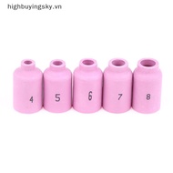 HBSVN 42mm 54N14 54N15 54N16 54N17 54N18 Alumina Ceramic Nozzles For TIG WP17 18 26 Welding Torch Ac
