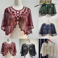 IJUNE Shawl Beaded 1920s Fashion Women Sequin Deco