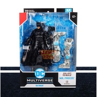MCFARLANE DC MULTIVERSE BATMAN (BATMAN AND ROBIN) GEORGE CLOONEY WITH CTB MR FREEZE CODE 426