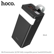 Pin dự phòng sạc nhanh Hoco J86 40000mAh 2 cổng USB QC 3.0 22.5W và TypeC PD 20W Có đèn Led - Nhat