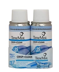 Zep TimeMist Crisp+Clean Refill (2-Pack) 3 Ounces TMFB32PK Zep TimeMist Crisp+Clean Refill (2-Pack) 