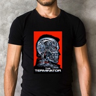 The Terminator 1984 Ver. 6 Classic Black T-Shirt, 80'S Movie T-Shirt