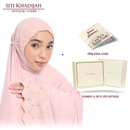 [Kiriman Jiwa] Siti Khadijah Telekung Signature Lunara in Rose Smoke + SK Lite Gift Box