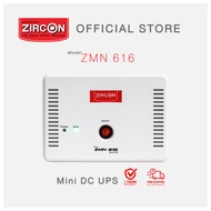 DC UPS ZIRCON รุ่น ZMN616 เครื่องสำรองไฟสำหรับ CCTV และ Wifi Router I สำรองไฟนาน 12 ชั่วโมง