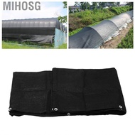mihosg BLACK BALCONY PRIVACY SCREEN COVER GARDEN WINDSCREEN MESH SHADE FENCE NET 3X0.9M/9.84X2.95FT 