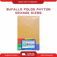 (PAK) PLAIN BUFALLO PAPER PHYTON ORANGE 61x86 BUFALLO PAPER/