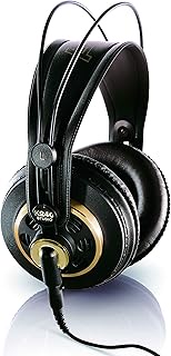 IAKTD AKG K240 STUDIO-Y3-E Professional Semi-Open Air Type Monitor Headphones with Original Sticker