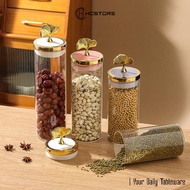 [dellacell] - HCSTORE PREMIUM EID JAR GOLD FLOWER GLASS BOTTLE WITH AIRTIGHT CERAMIC CAP