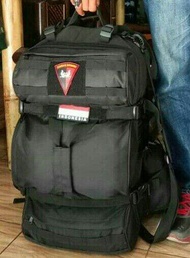 tas cover brimob 70L.tas cover besar.tas ransel backpack