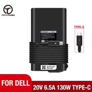 {Feida Digital Store} 130W USB Type C 20V 6.5A Laptop Adapter Battery Charger For Dell XPS 15 9570 9