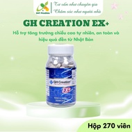 GH Creation EX+ Japanese Height Increasing Support Pills Calcium Supplement to Help Strong Bones (Bo