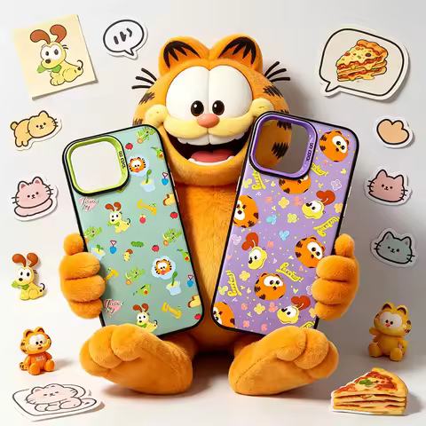 G-Garfield Odie Cartoon Cute Print Trendy Case for Xiaomi POCO X7 X6 X5 X3 F6 F5 M6 Pro F8 F7 Ultra 