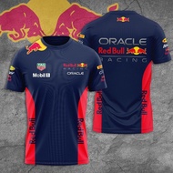 Red Bull Racing T-Shirt 2025 Red Bull F1 Formula 1 Tag Heuer Mobil 1 Shirt