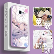 Anime Couple Phone Case For Samsung Galaxy J4 Prime/J4 Plus/J4+/J415 transparent High value Blame Full wrap Artistic sense