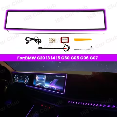 LED 11 Colours Ambient Light For BMW G20 G26 i3 i4 i5 G60 G05 X5 G06 X6 G07 X7 M3 M4 Non Destructive