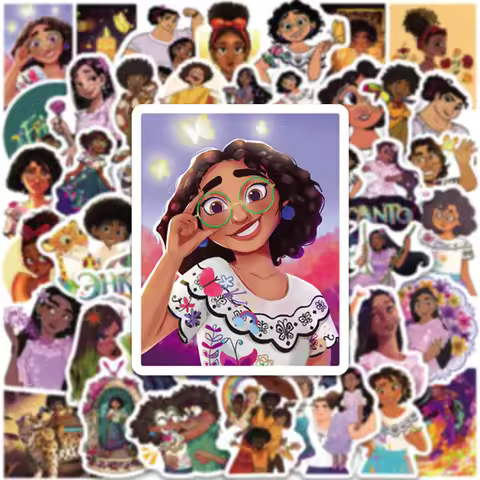 10/30/50pcs Kawaii Disney Encanto Stickers Girls Cartoon Sticker Luggage Scrapbooking Laptop Phone D