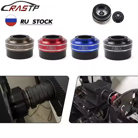 RASTP-6 Hole Racing Simulator Game Steering Wheel Quick Release Hub Adapter For MOZA Simagic M10 A/M