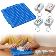 【Angelshell】Montessori Math Flash Cards With Board Multiplication Table Chart, Addition Subtraction 